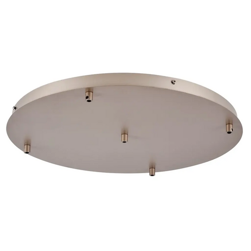 Ylumen plafondplaat rond - 5 lichts - 50  x 3.5   cm - champagne - vtwonen shop