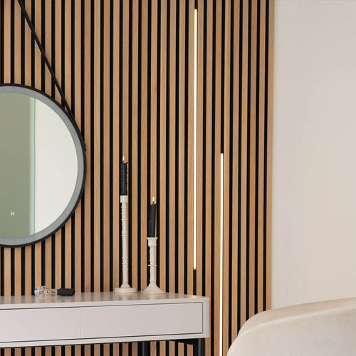 HOME DELUXE - LED-lichtstrip voor akoestisch paneel NOX - starterset XL - 4 x 80 cm - vtwonen shop