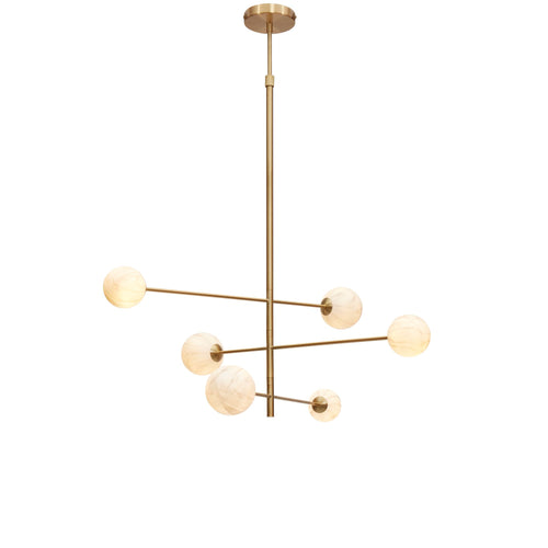 it's about RoMi hanglamp Carrara - wit - 100x100x95cm - vtwonen shop