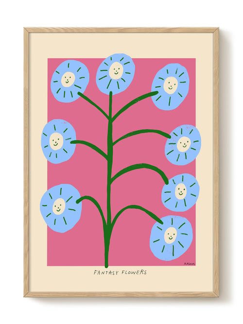 Madelen - Fantasy Flowers II - PSTR studio Kunst Poster - vtwonen shop