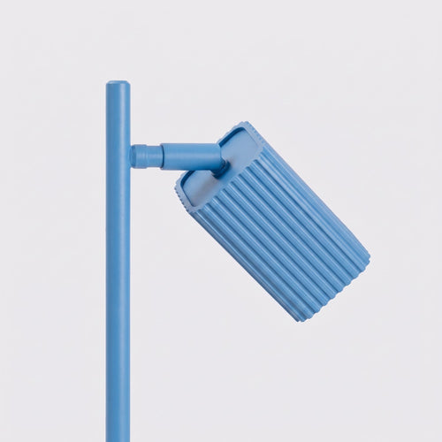 Sollux Lighting Tafellamp RAYO azuurblauw - 14,5x14,5x43cm
