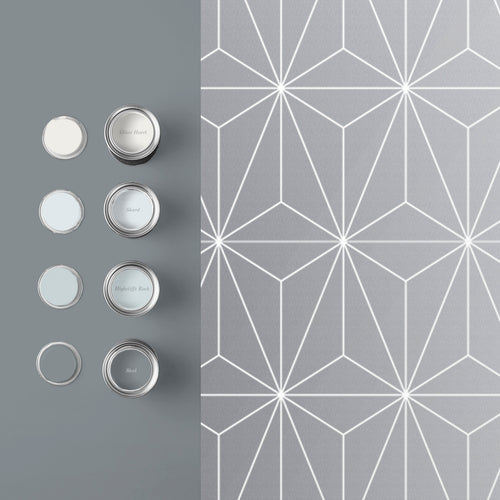 Graham & Brown Vliesbehang - Prism Silver - 10mx52cm - vtwonen shop