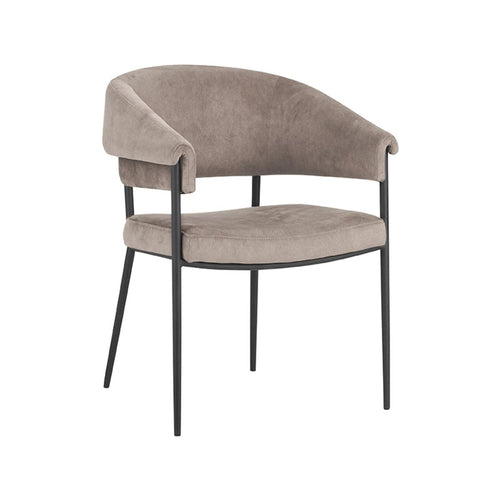 LABEL51 Eetkamerstoel President - Naturel - Zithoogte 46cm