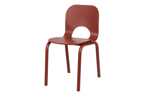 noo.ma ATTO Stoel - Auburn Red - vtwonen shop