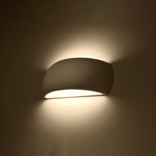 Sollux Lighting Wandlamp keramiek PONTIUS - 32x9x14cm