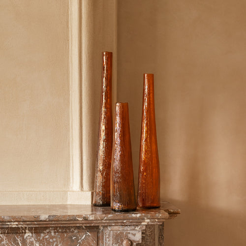 S|P Collection - Vaas 9xH55cm orange Twig - vtwonen shop