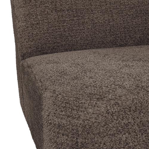 WOOOD hoekelement recht Mojo Base - Wollig - Bruin - 74x105x105