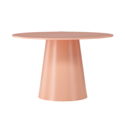 Nest living Trude Houten Eettafel Zacht Roze - Ø 120 cm - vtwonen shop