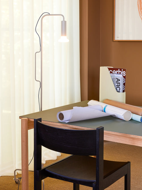 Hübsch eetstoel Forma - eikenfineer/eikenhout/multiplex - 50x50xh80cm - vtwonen shop