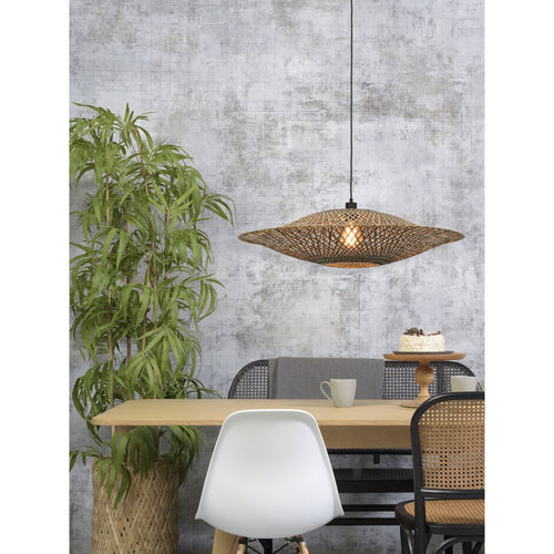 GOOD&MOJO hanglamp Bali - bruin - Ø87cm - vtwonen shop