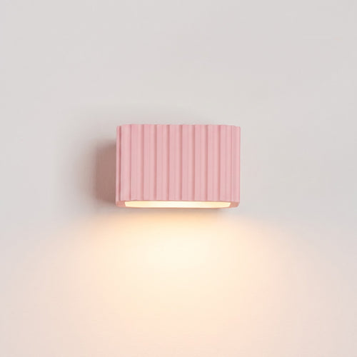 Sollux Lighting Wandlamp RIFF roze Gx53 - 10x12x6cm