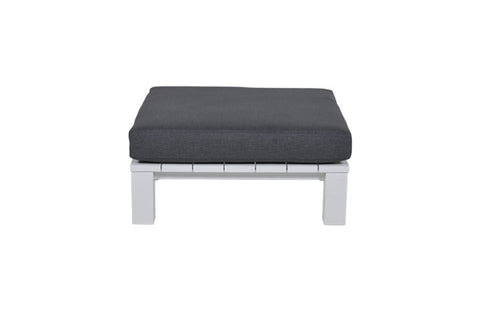 Cube lounge tafel - 100x100 cm - mat wit - reflex black - vtwonen shop