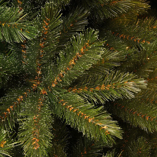 Triumph Tree Forest Frosted Kunstkerstboom H90 x D62 cm - Kunstboom in Jute Zak - Kunst Kerstboom voor Binnen - 106 Tips - Groen