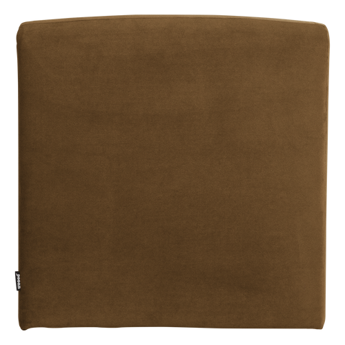 WOOOD eetbank 84 cm rugleuning Mojo Base - Velvet - Honinggeel - 83x84x76