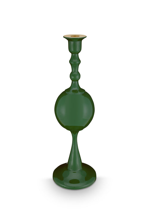 Pip Studio - Love Birds Dark Green - Kandelaar Metaal Sphere Medium - 37cm