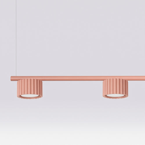 Sollux Lighting Kroonluchter AURA 4 perzik Gx53 - 122x10x208cm