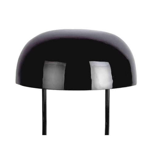 Leitmotiv tafellamp Cadiz Ovoid - zwart - 32x32x45cm