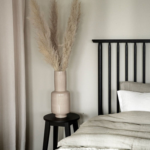 Rowico Home Austin Houten Barkruk voor Kookeiland - 65 cm - Zwart