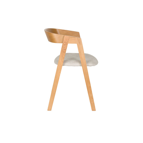 Zuiver Mads Eetkamerstoelen Naturel - Set van 2 - vtwonen shop