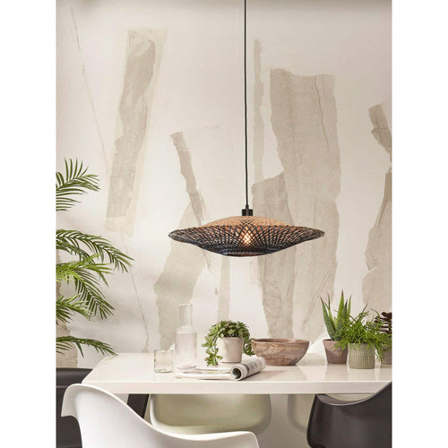 GOOD&MOJO hanglamp Kalimantan - zwart - Ø87cm - vtwonen shop
