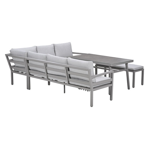 Garden Impressions lounge dining set Markus 4-delig - taupe