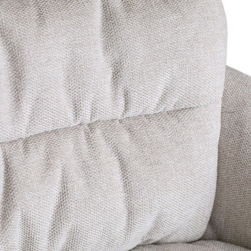 Nolon Nout-Mia Bureaustoel Beige - met Armleuning - Zwart - vtwonen shop