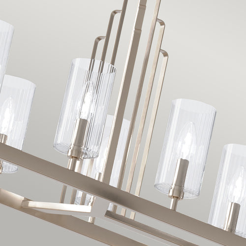 Elstead Kichler Kimrose Bar Hanglamp Gepolijst Nikkel