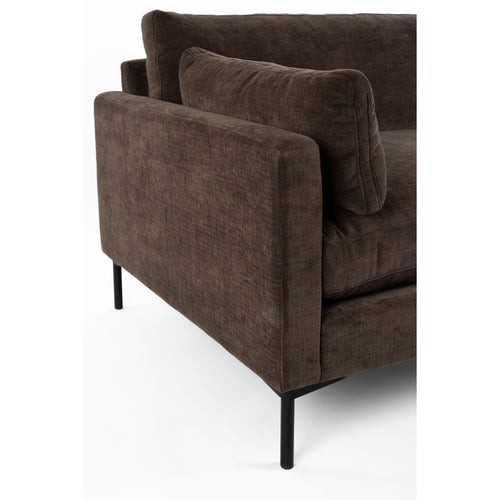 Zuiver Summer Loveseat Donkerbruin