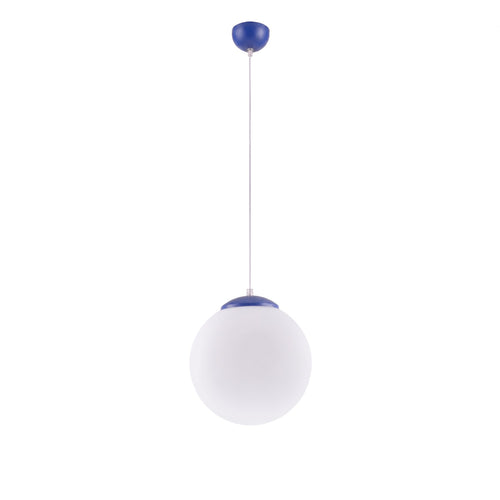 Sollux Lighting Hanglamp UGO 30 ultramarijn - 30x30x120cm