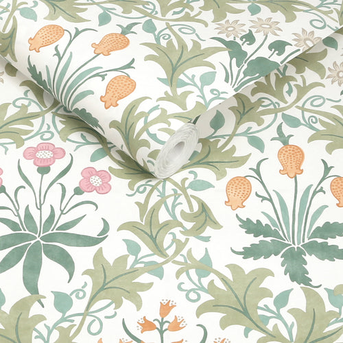 William Morris at Home Vliesbehang - Celandine Spring Garden