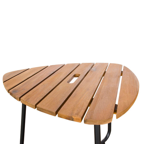 Sens-Line - Tommy bijzettafel tuin - 48x48x38,5 - Acacia FSC 100%