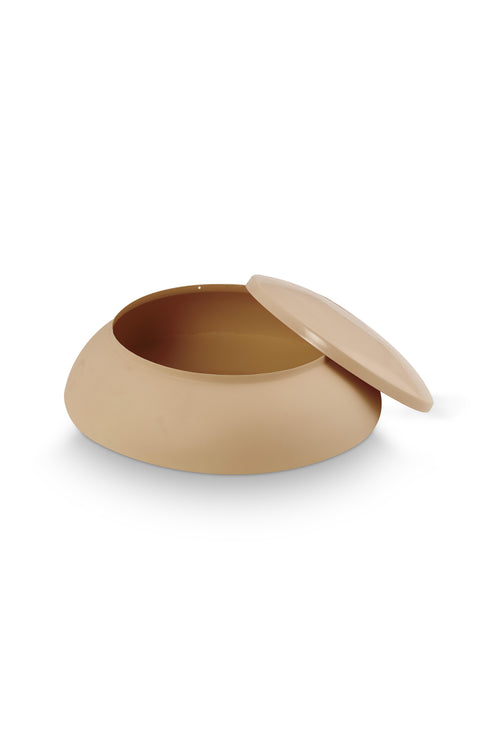 vtwonen - Opbergbox - Geel, Roze - Metaal - 25x8cm - vtwonen shop