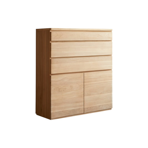Tikamoon Hoge commode in massief teak - Naturel - vtwonen shop
