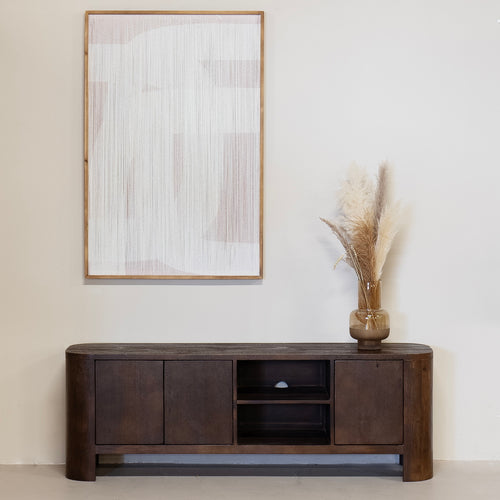 Giga Meubel Tv-Meubel Mitchel - Mangohout - Bruin - 160cm