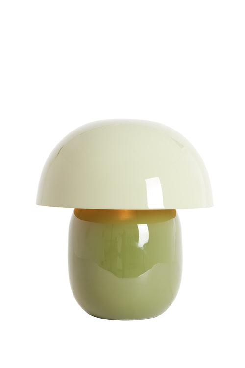 Light & Living tafellamp MIMOSA - groen - Ø30x34cm