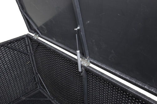 Rebellenclub Opbergbox kussen Haven - 130 x 60 cm - Zwart - vtwonen shop