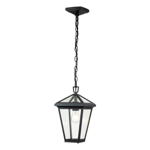 Elstead Hinkley Alford Outdoor hanglamp museum zwart, IP44