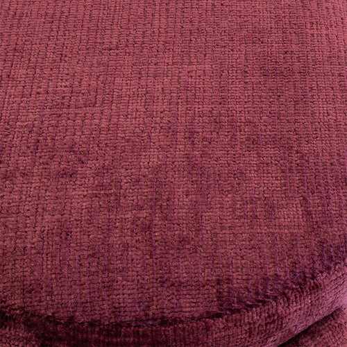 Giga Meubel Poef Yara - Stof - Burgundy - 44x44x42cm - vtwonen shop