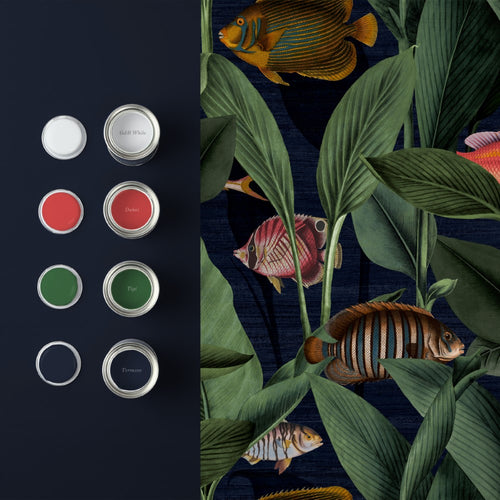 Graham & Brown Vliesbehang - Aquarium Deep Sea - 10mx52cm - vtwonen shop