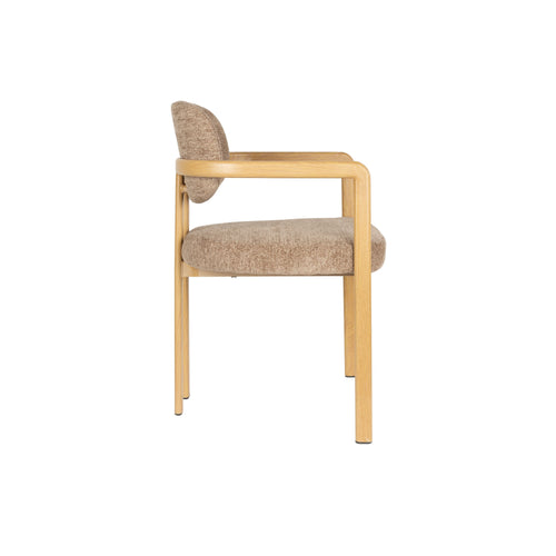 Housecraft Living Simo Eetkamerstoelen Armleuning - Set van 2