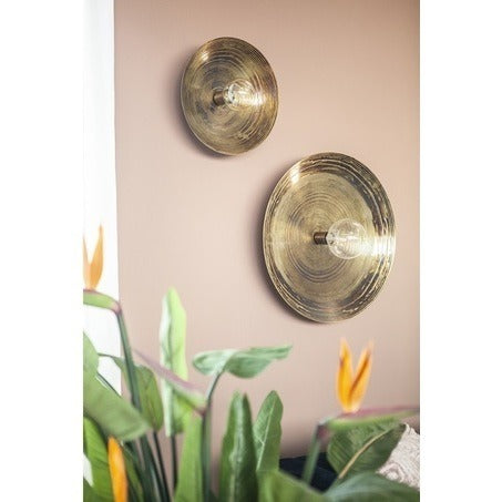FurniLux Wandlamp Horus  groot Brons -  - 52x52x10 cm