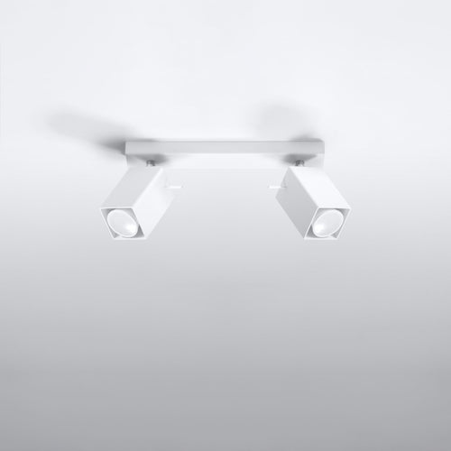 Sollux Lighting Plafondlamp MERIDA 2 wit - 30x6x16cm