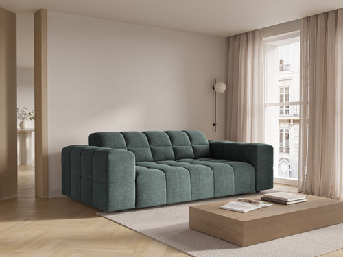 Cosmopolitan Design Bank Chicago 2-zits, chenille olie - 102x178x78cm