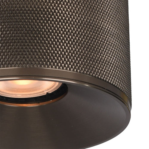 Artdelight plafondlamp Costa - 1 lichts - 10.5  x 10   cm - brons