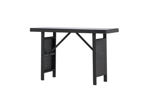 Rebellenclub Tuin Bijzettafel Brisko - 120 x 40cm - Zwart - vtwonen shop