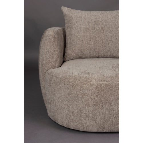 Dutchbone Rocca Fauteuil Cappuccino - vtwonen shop