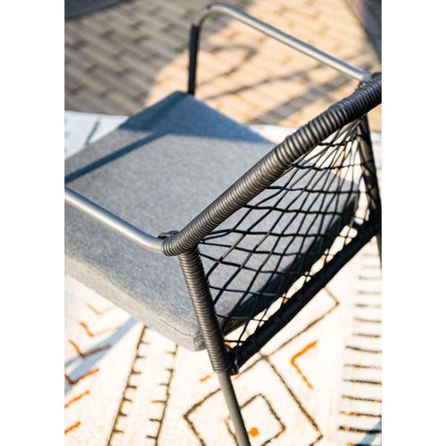 Garden Impressions tuinset Ross - Rimini - zwart - 80x80 cm - 3-delig