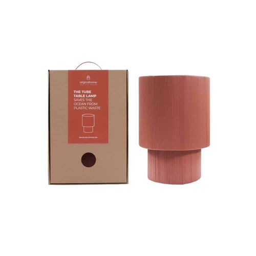 Originalhome Lampenkap The Tube gerecycled terracotta
