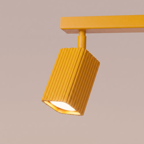 Sollux Lighting Plafondlamp RAYO 3L geel - 45x6x16,5cm