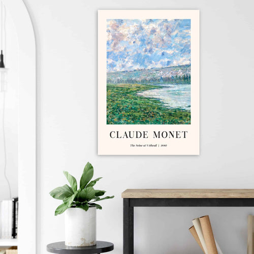 Artfulprints  Claude Monet - The Seine at Vétheuil   poster A4 21x29.7 cm - vtwonen shop